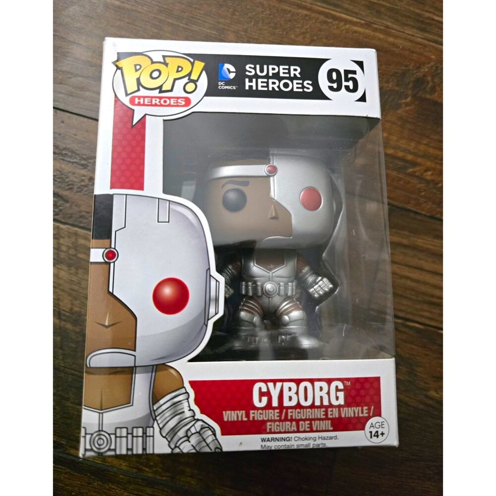Funko Pop! Heroes: Cyborg #95 - DC Comics Super Heroes Pop! Vinyl Figure